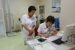 書類確認