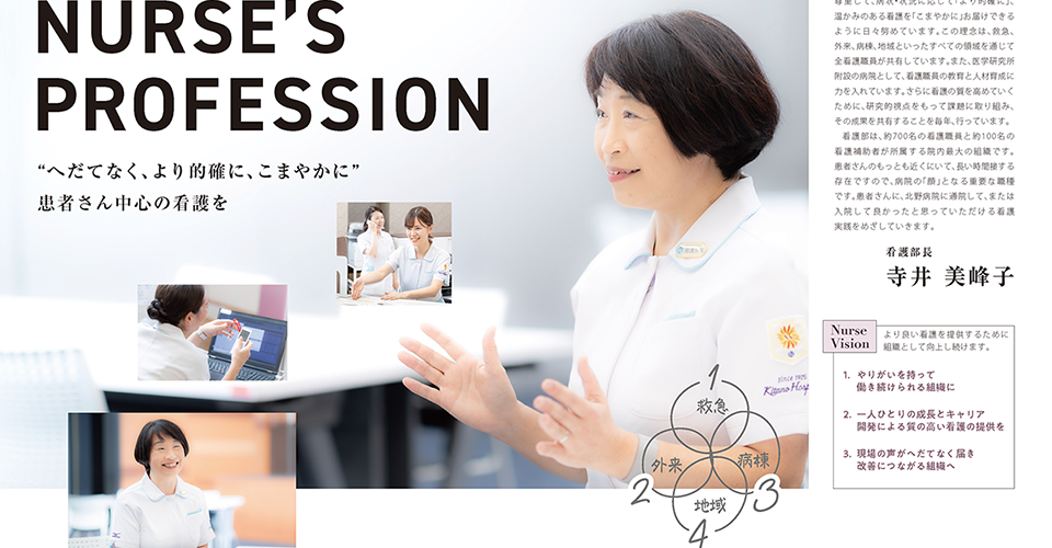 きたの広報 vol.05 看護部特集