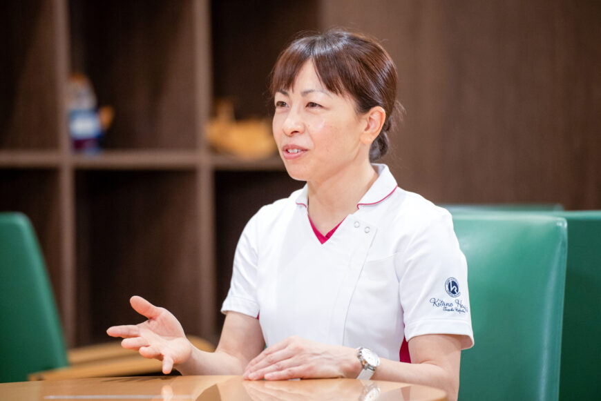 認定看護師（乳がん看護） 田中敦子