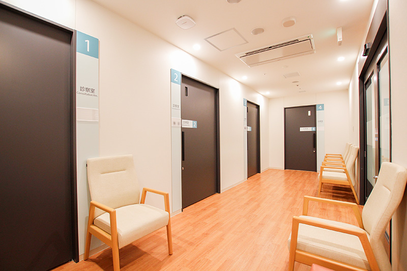 腫瘍放射線科外来待合